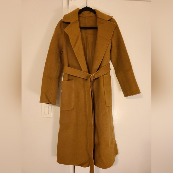 Long Wool Coat - Picture 3 of 4